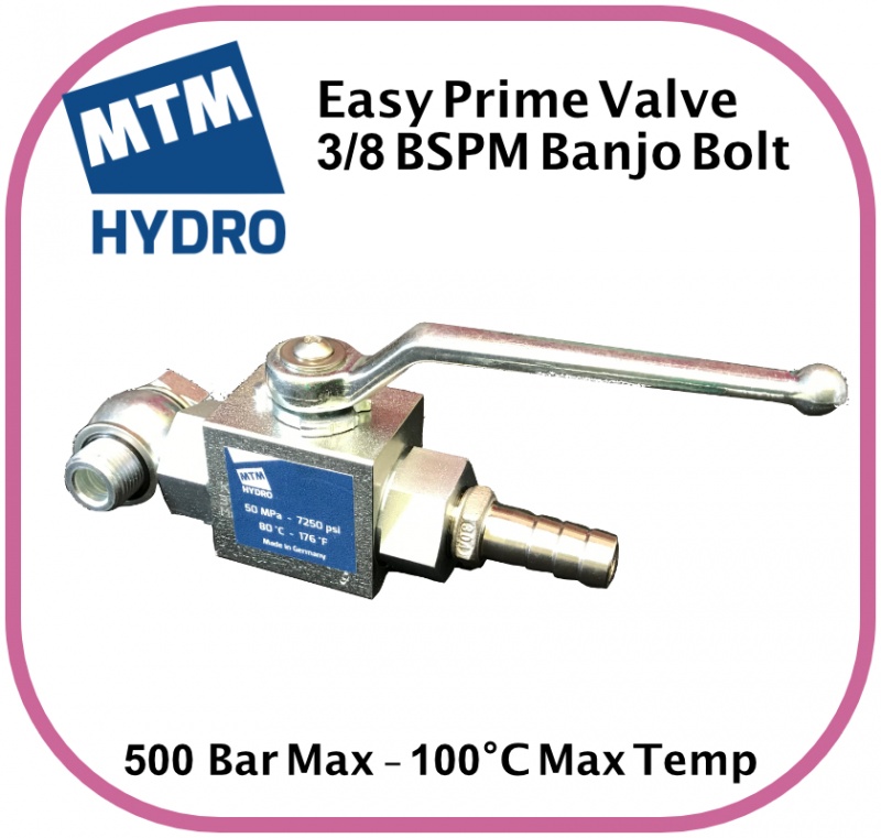 Easy Prime Kit 3/8 BSPM 300 Bar Max