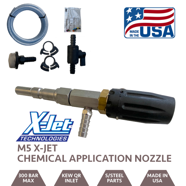 X-Jet M5 Chemical Application Nozzle Kew Spigot