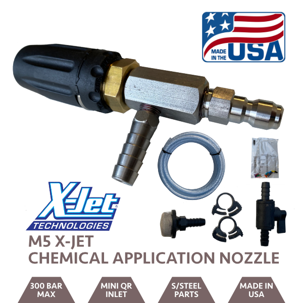 X-Jet M5 Chemical Application Nozzle Mini Q/R