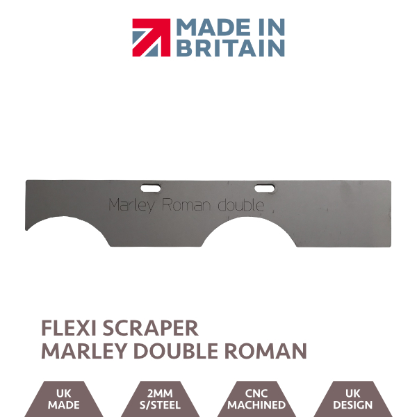 Flexi Scraper Marley Double Roman Full Width Blade