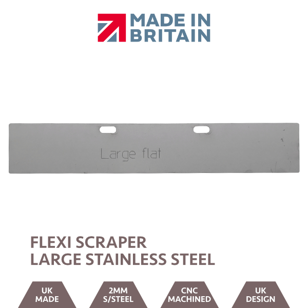 Flexi Scraper Large Flat Blade