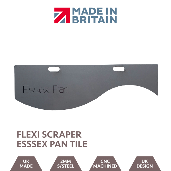 Flexi Scraper Essex Pan Tile Blade