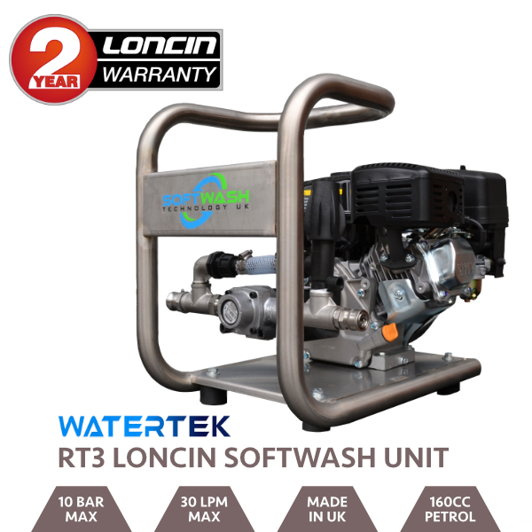 Watertek RT3 SoftWash In Stainless Steel