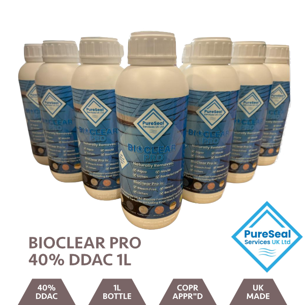 PureSeal BioClear Pro 40% DDAC Biocide 1L