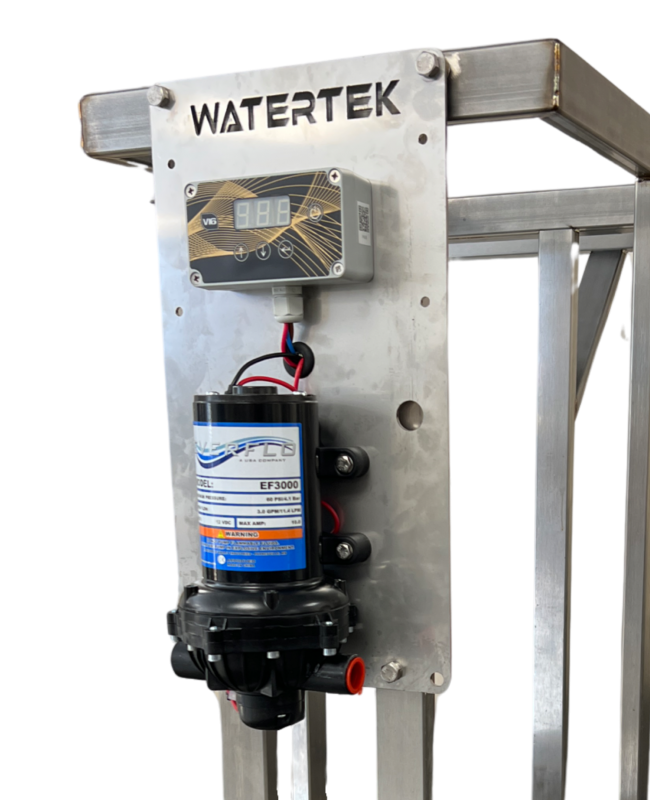 Watertek Pump Control Board S/Steel EF2200 with V16 Controller