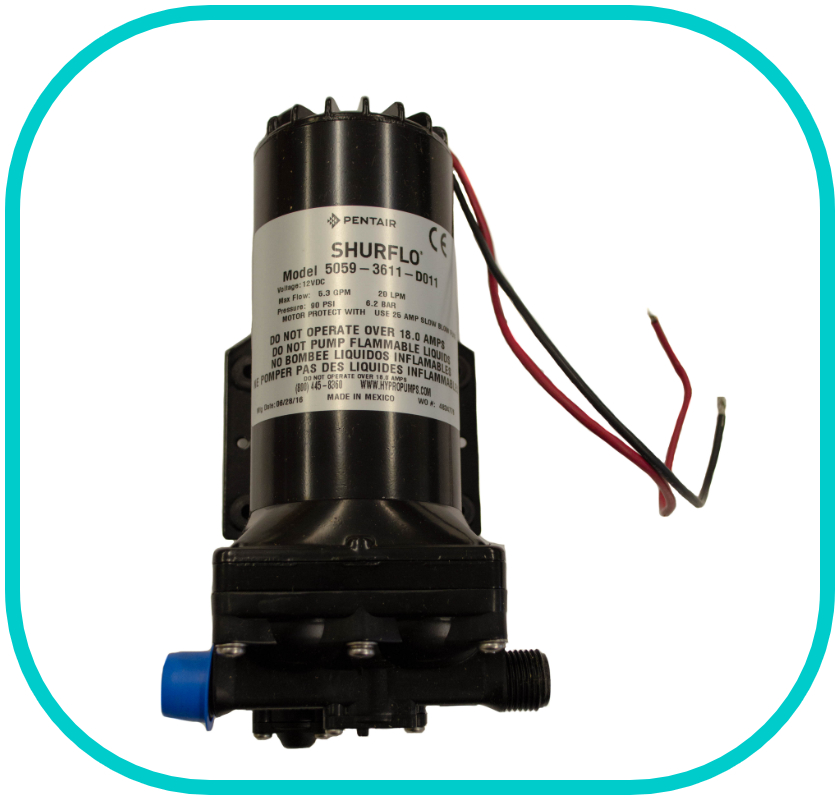 Shurflo 8000-541-236 Automatic-Demand 12V Diaphragm Pump