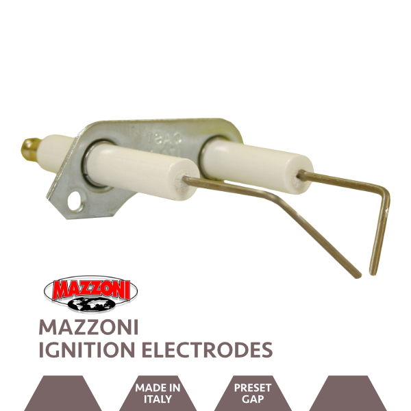 Mazzoni Ignition Electrodes for 15-40LPM Boilers