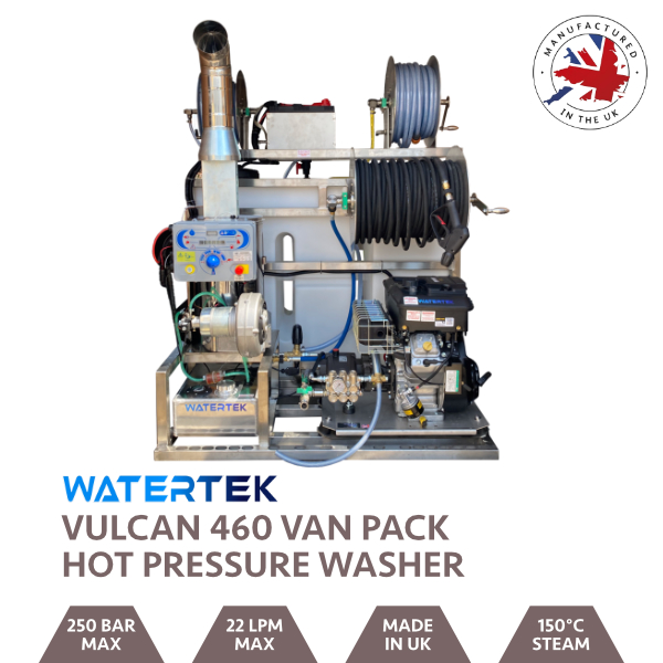 Watertek Vulcan 460L Vanguard Hot & Cold Van-Pack
